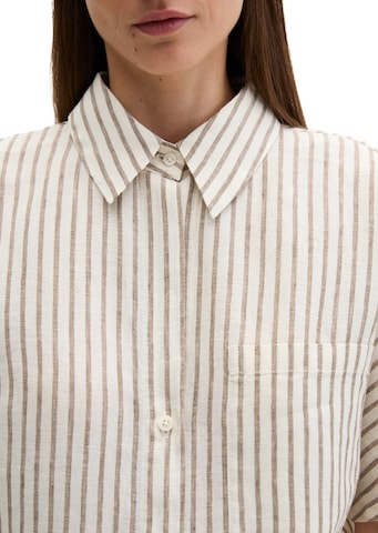 Marc O'Polo Bluse in Braun