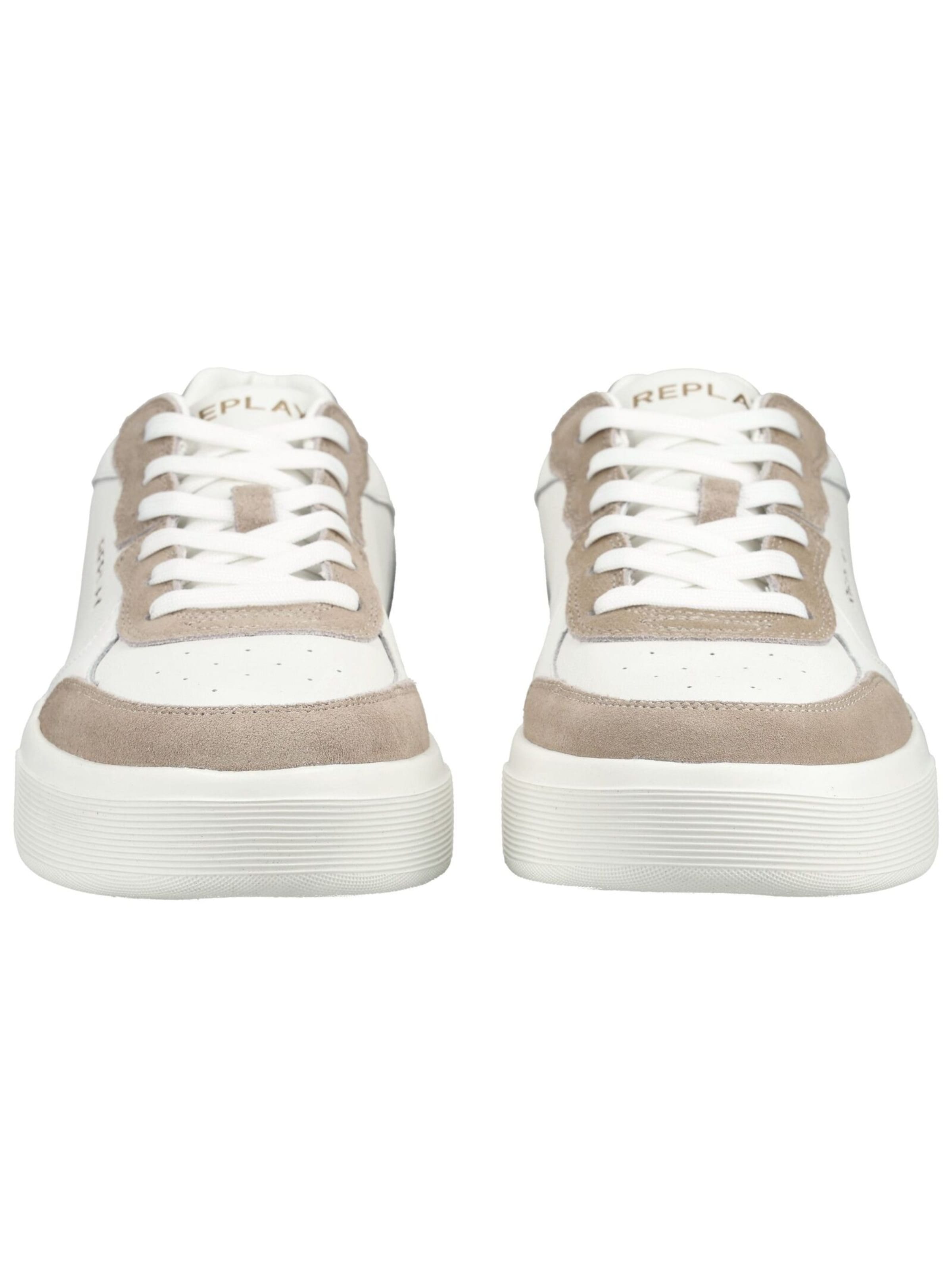 REPLAY Sneakers laag in Beige