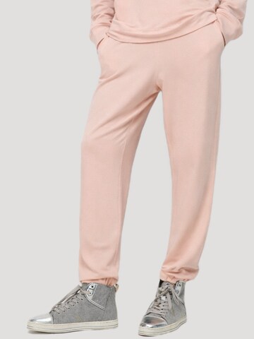 No Matter What Regular Trousers in Pink: front