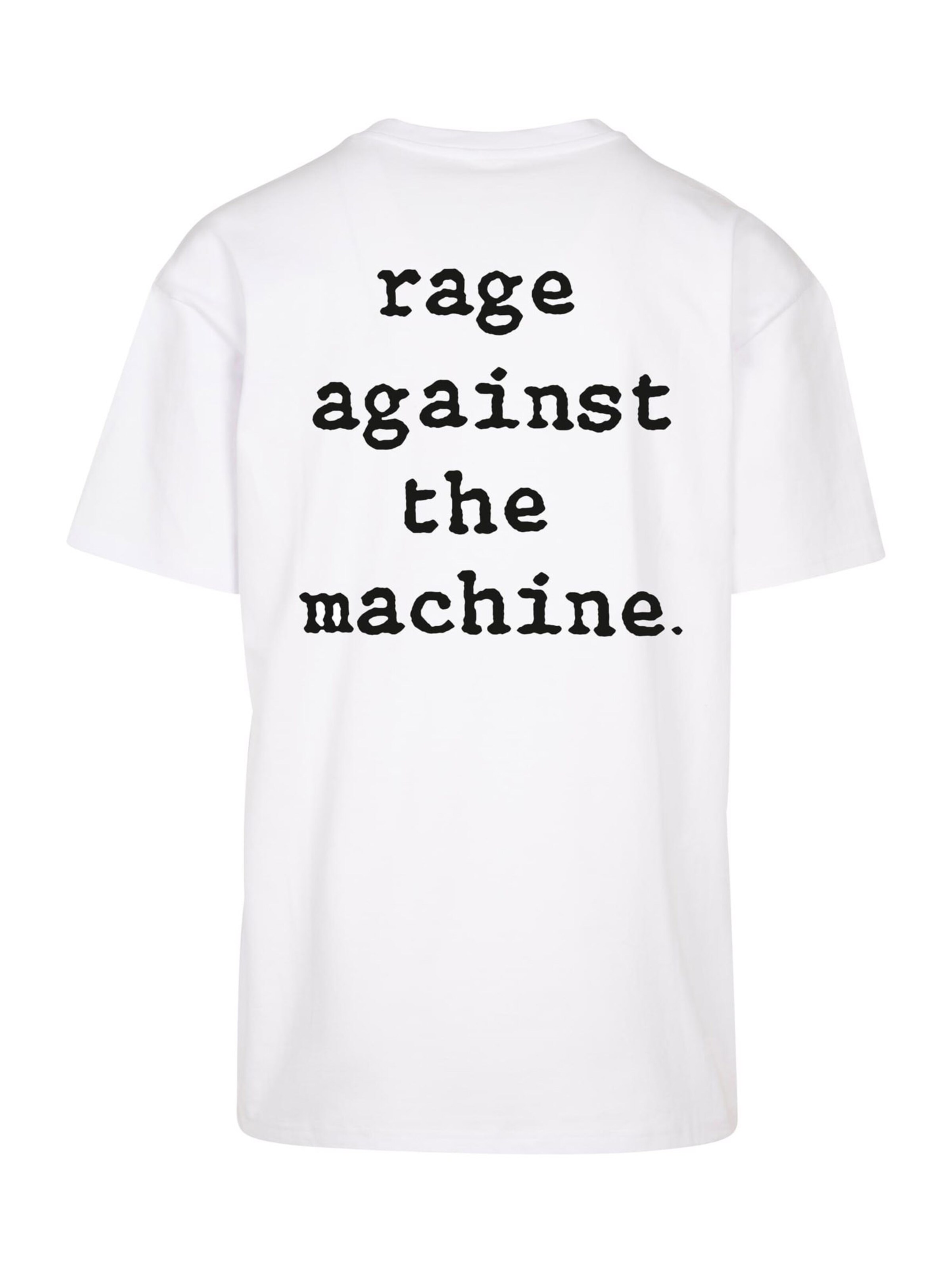 MT Upscale Shirt 'Rage Against the Machine' in White
