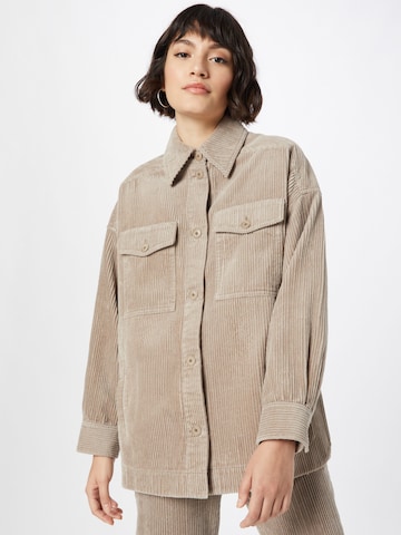 DRYKORN Blouse in Beige: voorkant