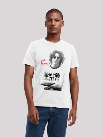 F4NT4STIC Shirt in Wit: voorkant