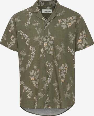 BLEND Button Up Shirt in Green: front