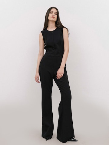 4TAILORS Ολόσωμη φόρμα σε μαύρο