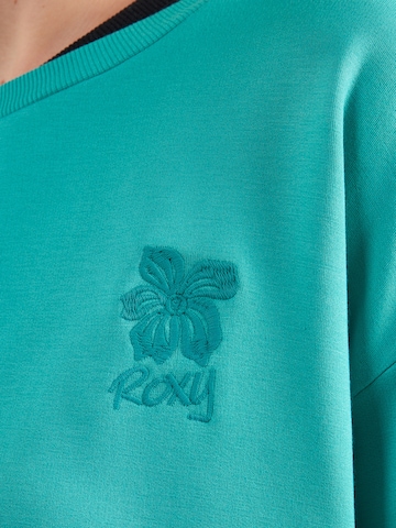 ROXY Sport sweatshirt 'SURFING BY MOON' i grön