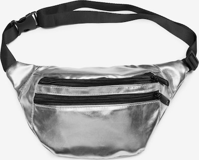 styleBREAKER Gürteltasche 'Metallic Bauchtasche Glitzer' in One Size in silber, Produktansicht