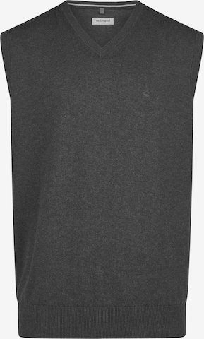 redmond Pullover 'Basic' in Grau: Vorderseite