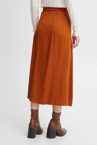 Fustă 'IRLENNI' de la Atelier Rêve pe maro
