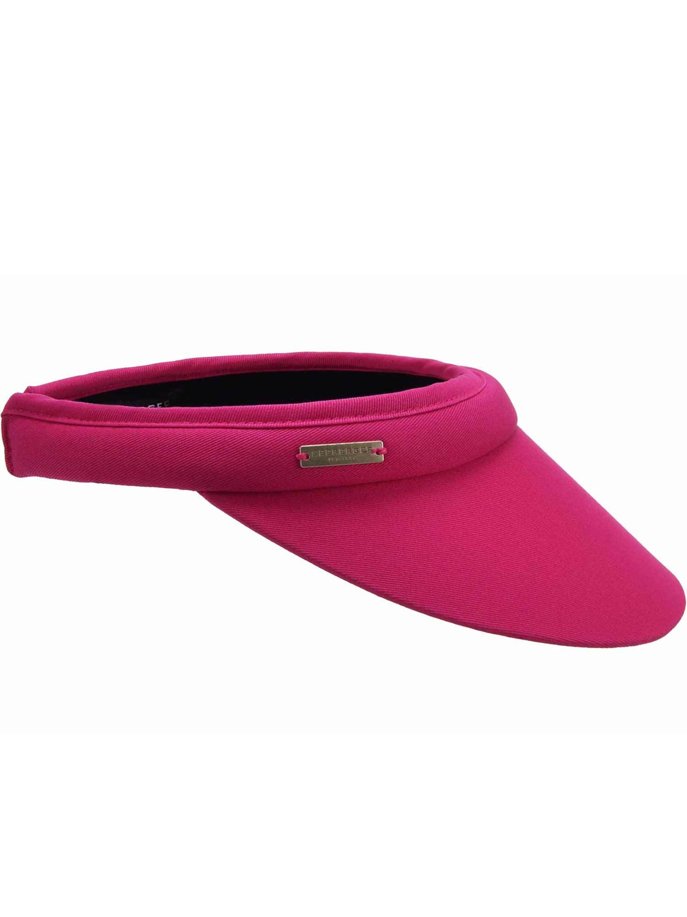 Seeberger Hut 'Visor'‌‌‌‌‌ in Pink: Vorderseite