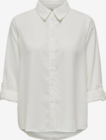 ONLY - Blusa 'Mulan' en blanco: frente