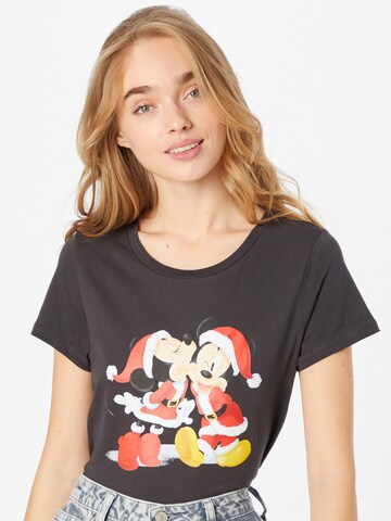 ONLY T-Shirt 'DISNEY CHRISTMAS' in Grau: predná strana