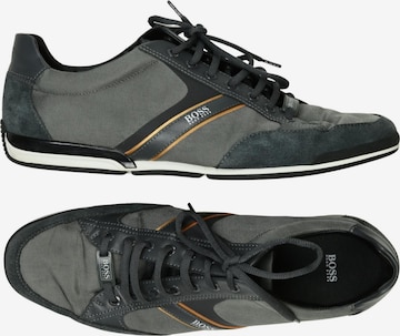 BOSS Black Sneaker 44 in Grün: Vorderseite