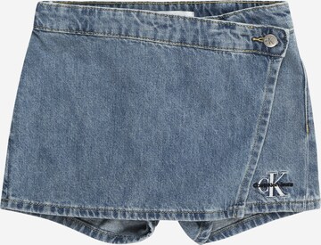 Calvin Klein Jeans Rok in Blauw: voorkant