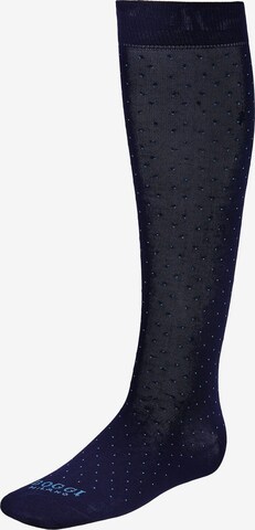 Boggi Milano Socks in Blue: front