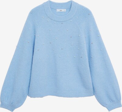 MANGO Pullover 'Rainy' in pastellblau / perlweiß, Produktansicht