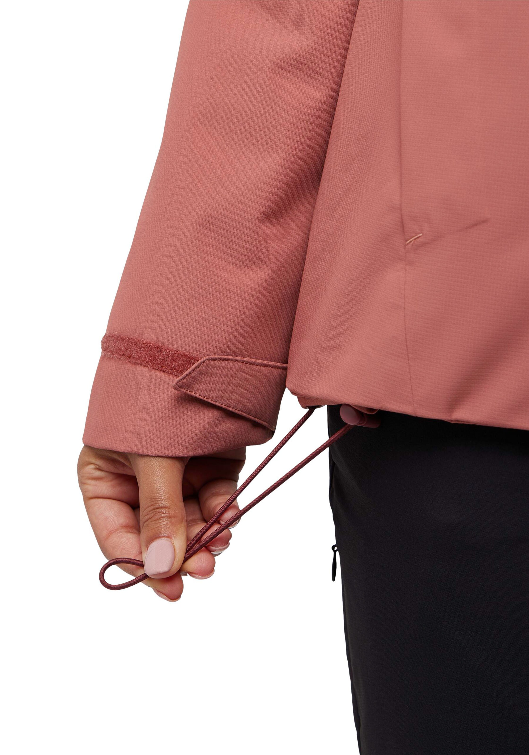 JACK WOLFSKIN Outdoor Jacket in Pink