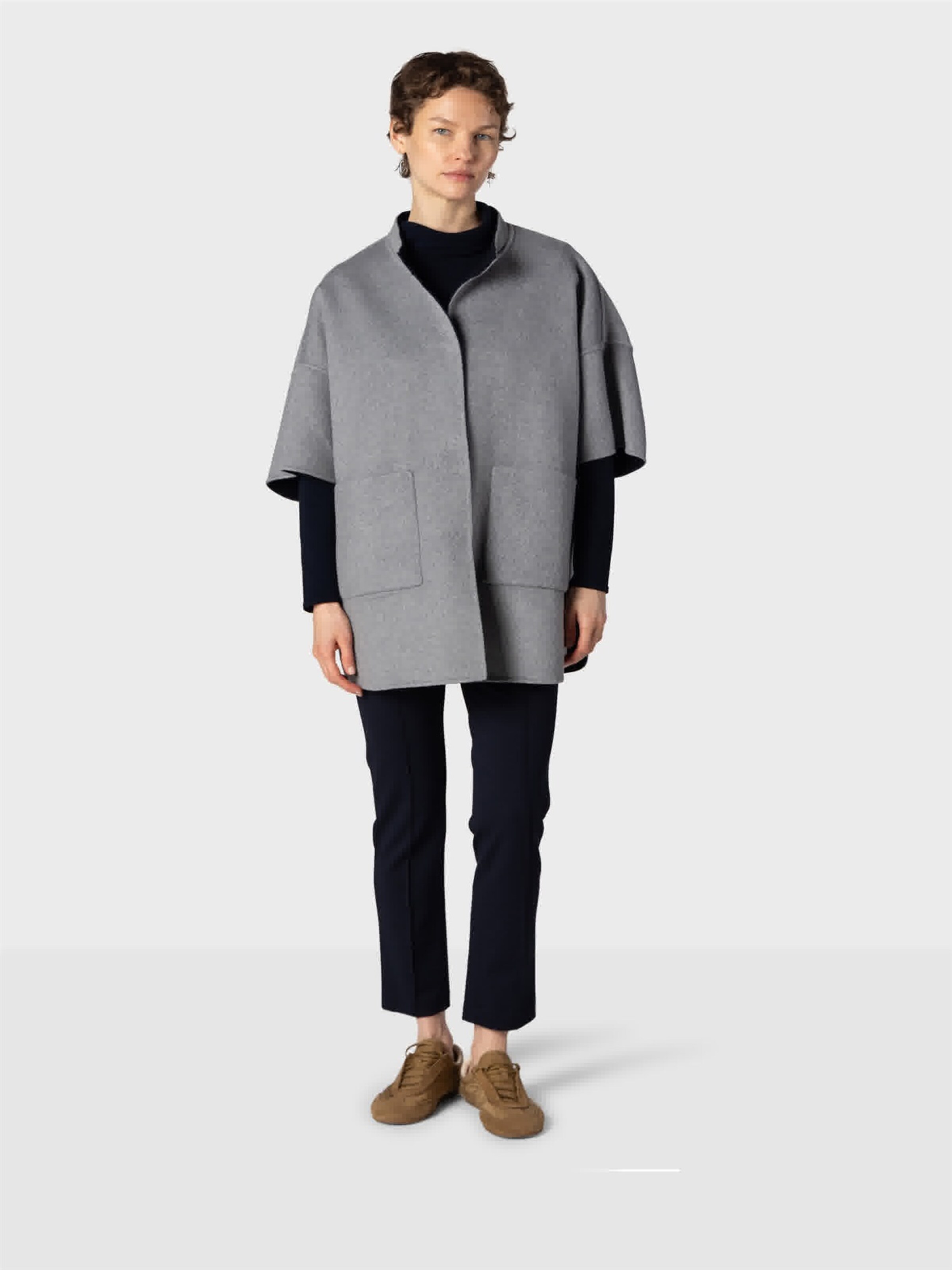 NAULOVER Cape in Blau: Vorderseite