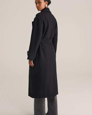 Manteau mi-saison WE Fashion en noir