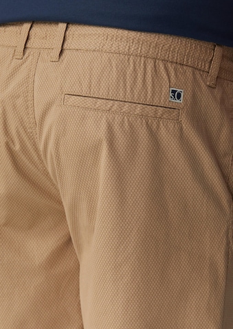 s.Oliver Wide Leg Shorts 'Detroit' in Braun