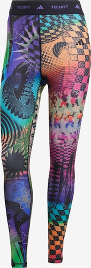 Sportinės kelnės iš ADIDAS PERFORMANCE, spalva – geltona / žalia / purpurinė / oranžinė, Prekių apžvalga