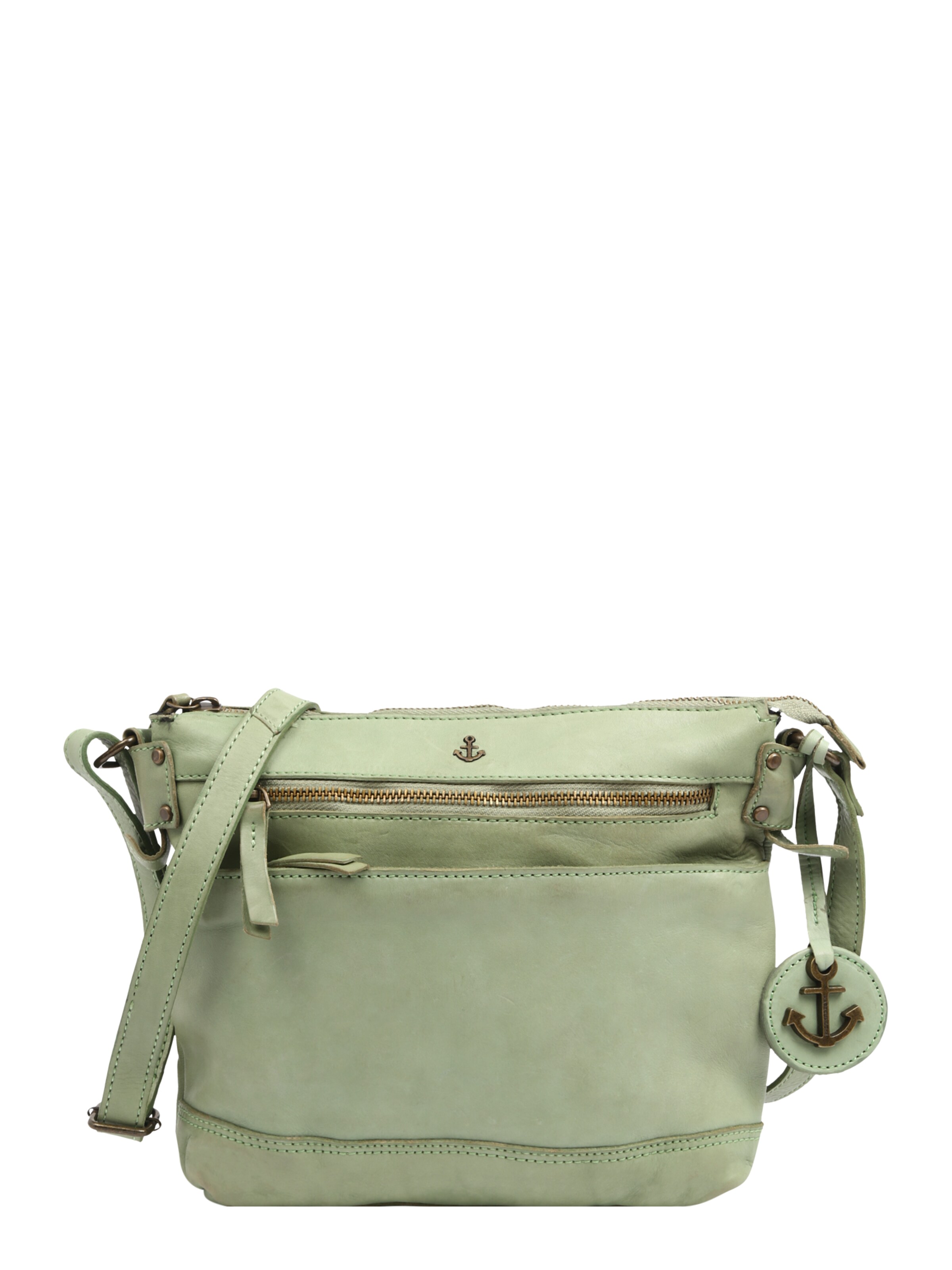 Borsa a tracolla 'Isalie' di Harbour 2nd in verde: frontale