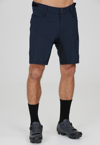 ENDURANCE Regular Workout Pants 'Jamal' in Blue: front