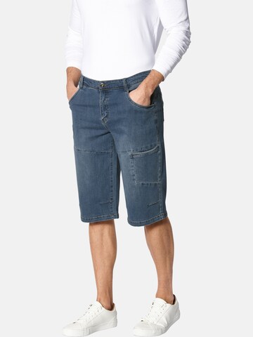 BABISTA Regular Bermuda ' Vistini ' in Blau: Vorderseite