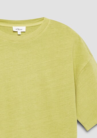 s.Oliver T-Shirt in Grün