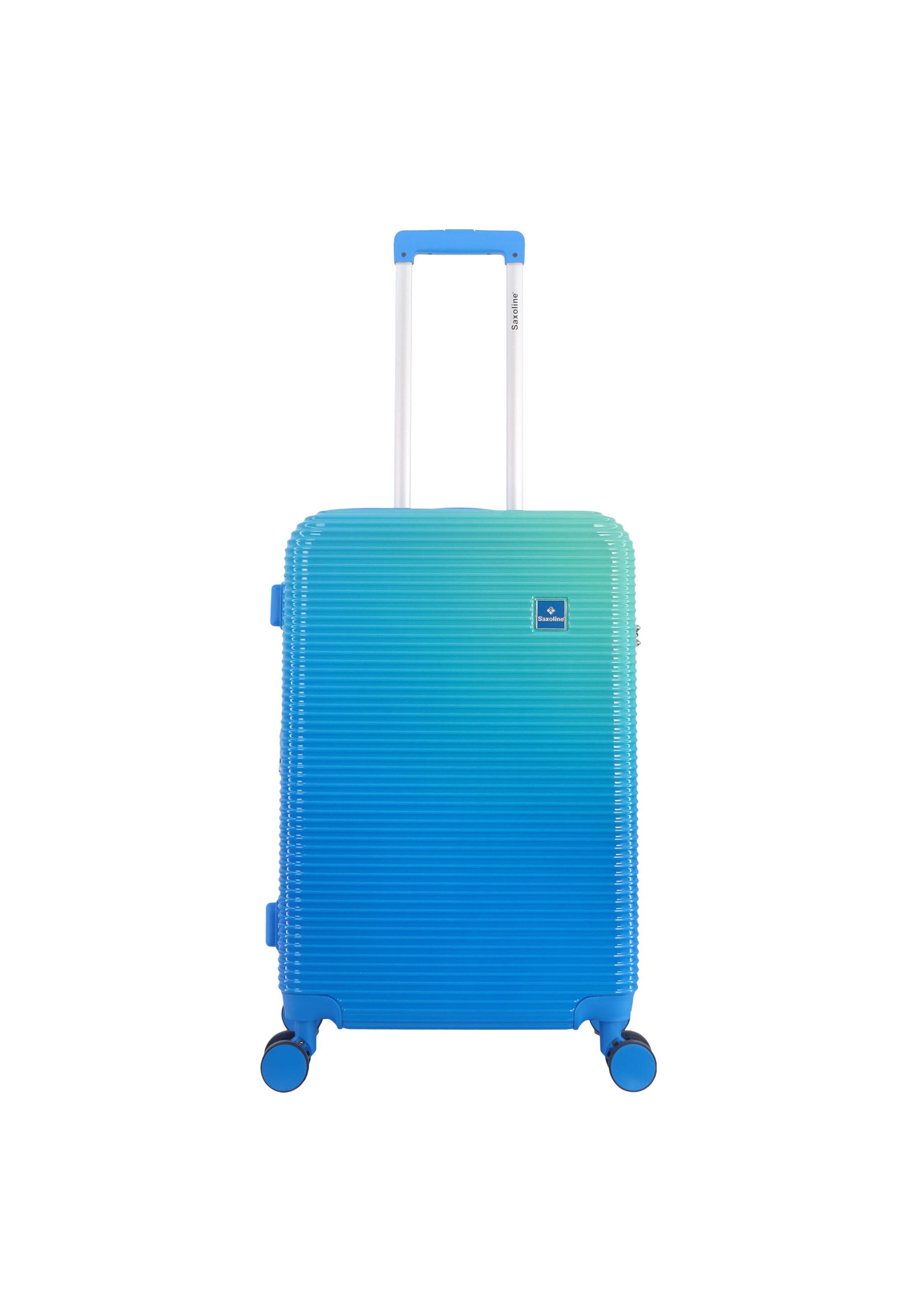 Saxoline Suitcase 'Twist' in Blue: front