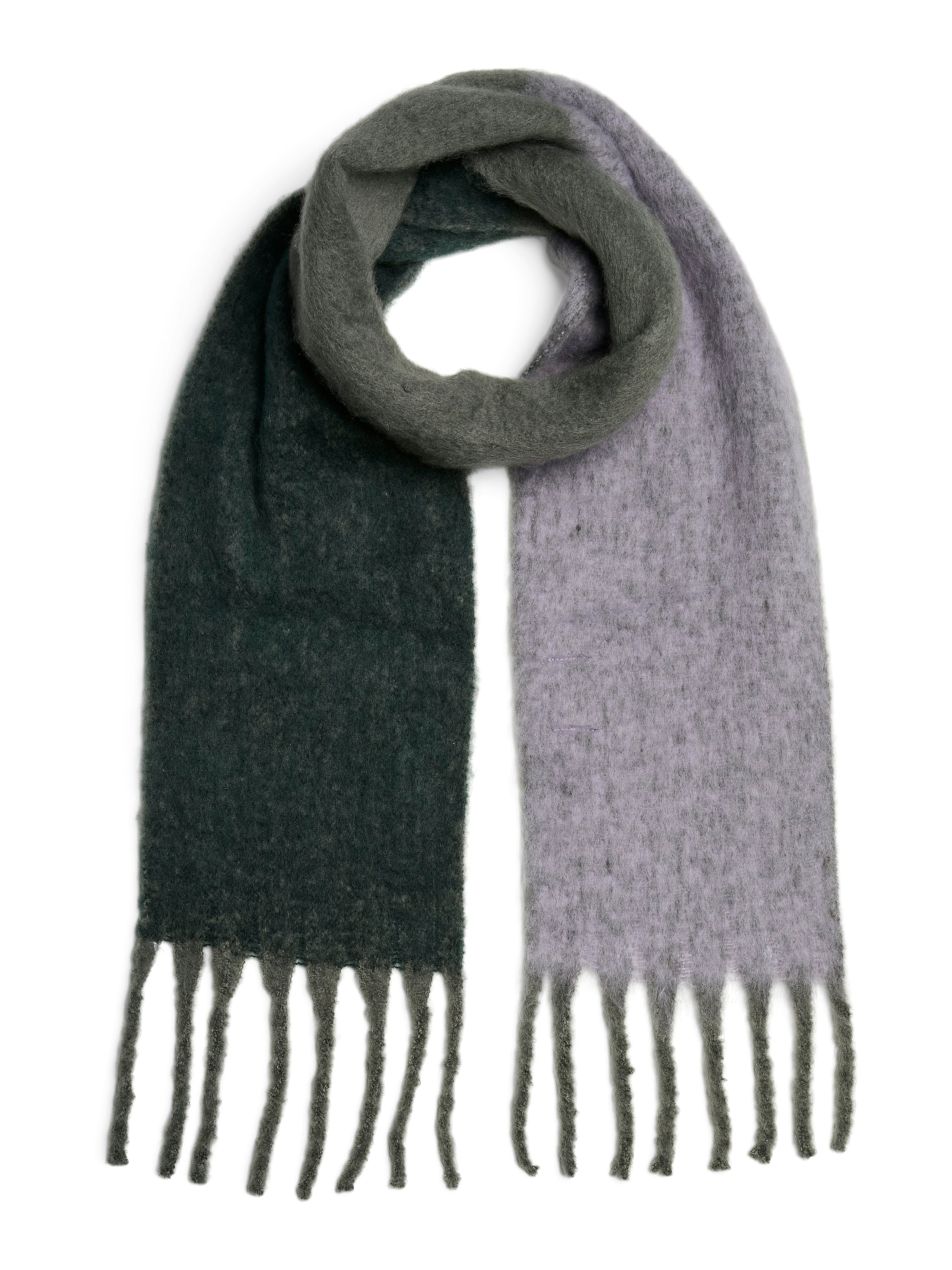 PIECES Schal 'PCBEA' in Grün: Vorderseite