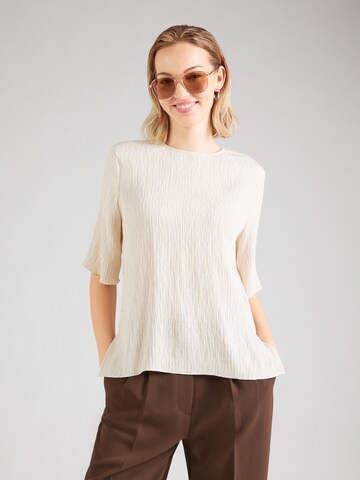 SELECTED Bluse 'SLFLUCIA' in Beige: Vorderseite