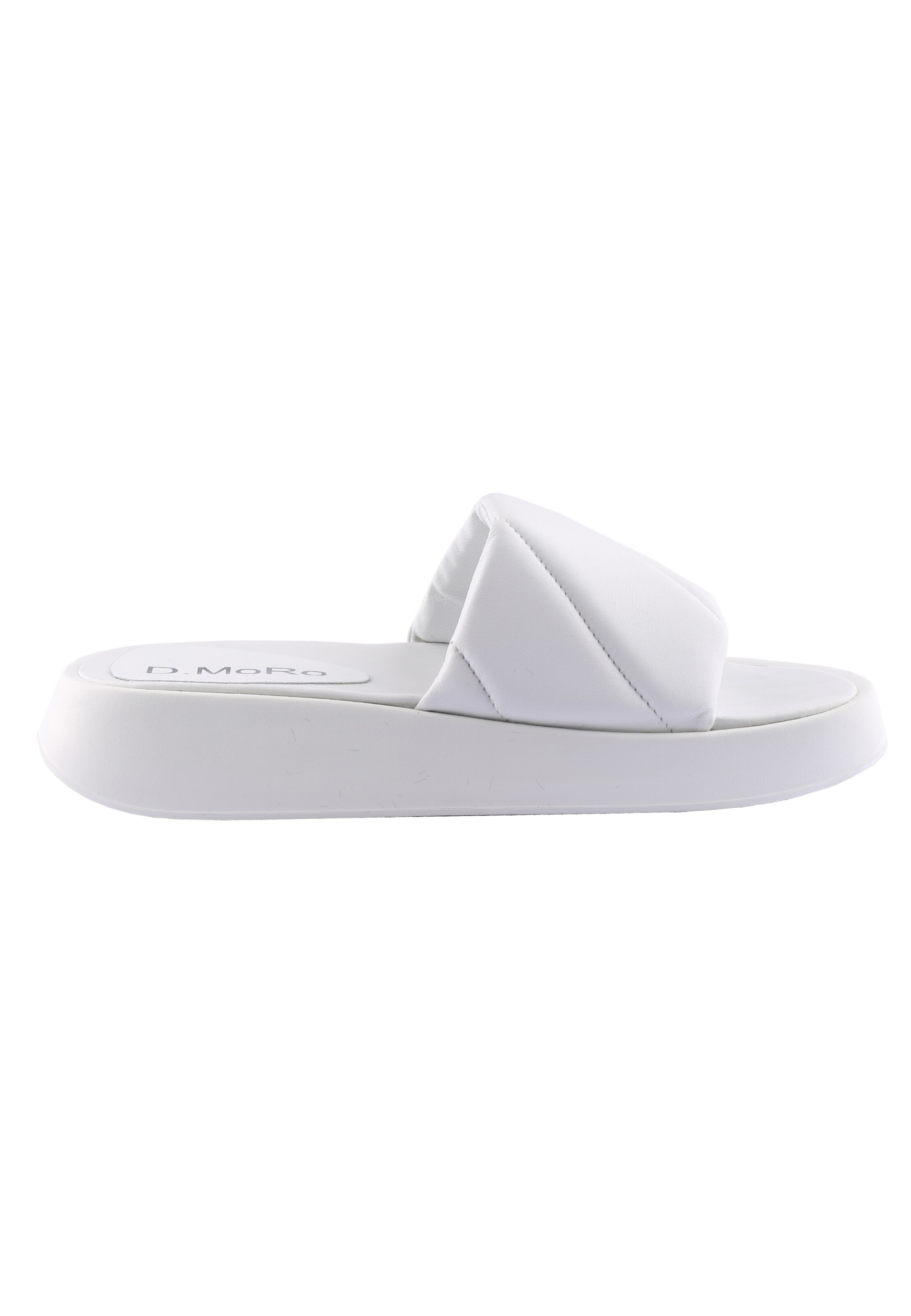 Frauen Halbschuhe D.MoRo Shoes Slipper 'Terbate' in Weiß - MP48098 Frauen Halbschuhe D.MoRo Shoes Slipper 'Terbate' in Weiß - MP48098
