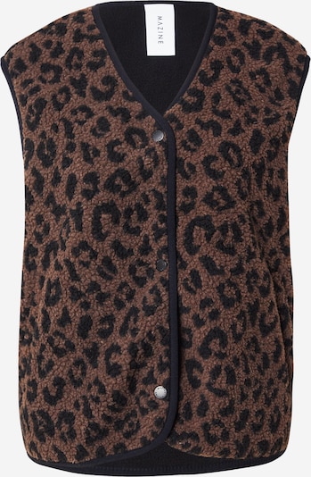 Vestă mazine pe maro închis / negru, Vizualizare produs