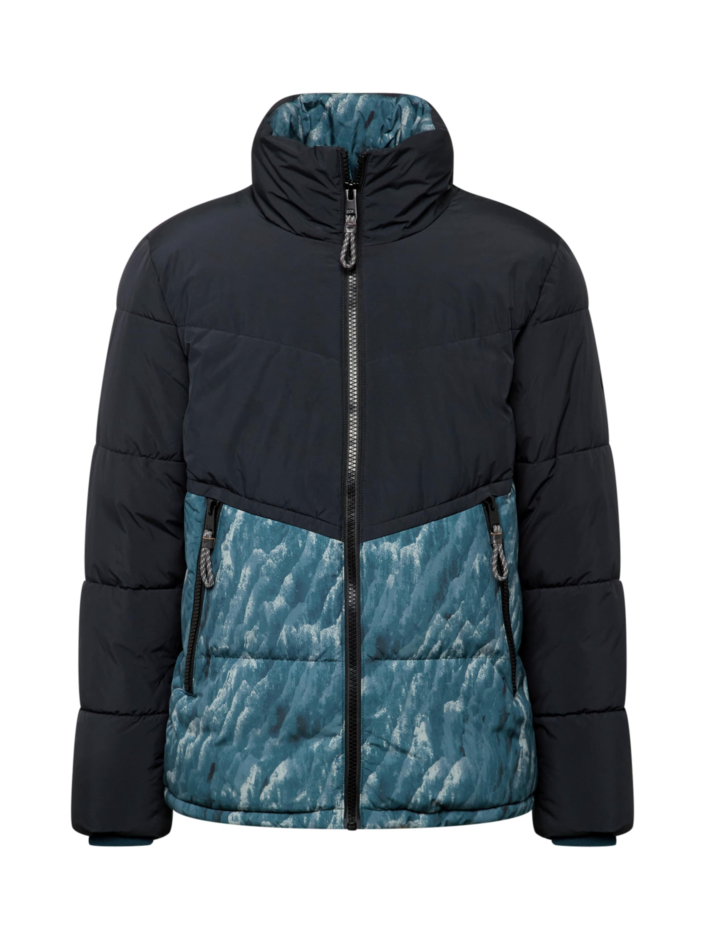 Veste d’hiver QS en bleu : devant