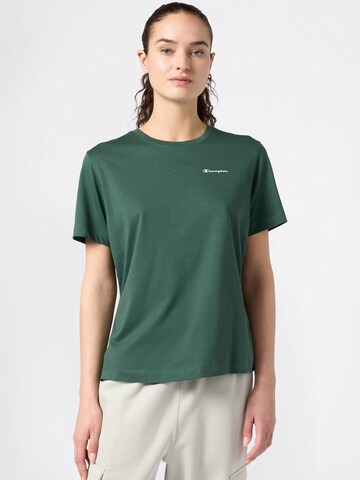 Champion Authentic Athletic Apparel Shirt in Green: front
