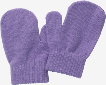 Villervalla Gloves 'Basic' in Purple: front