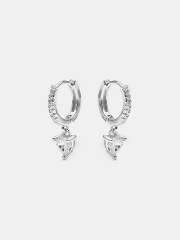 LUXBYLUX Earrings in White: front