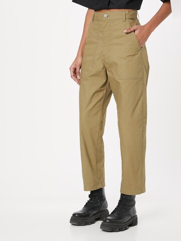 G-STAR Loosefit Hose 'Fatigue' in Grün: Vorderseite
