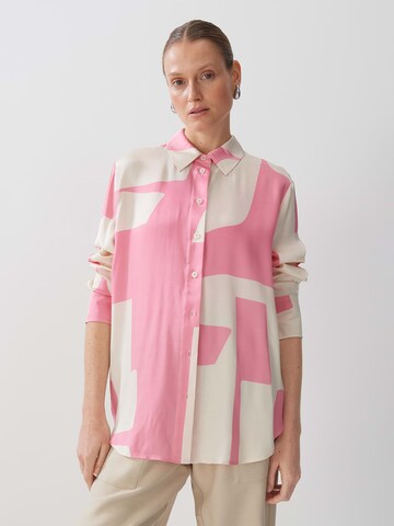 Someday Blouse 'Zisabel' in Roze: voorkant