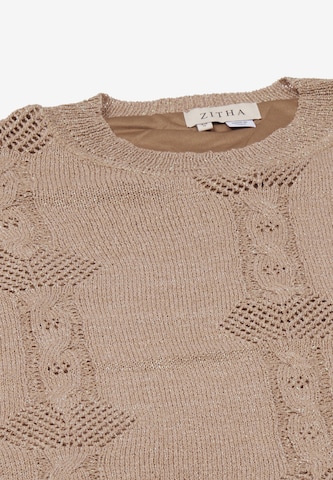 ZITHA Sweater in Brown