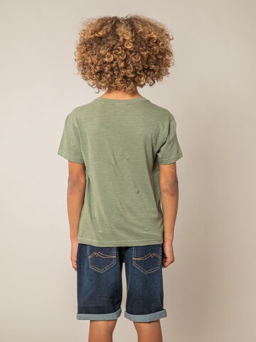 T-Shirt 'Craneo' Deeluxe en vert