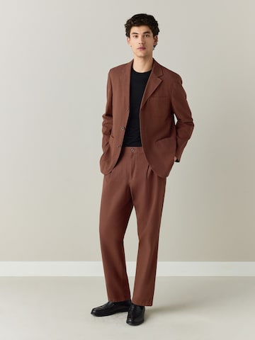 Loosefit Pantalon à pince Next en marron