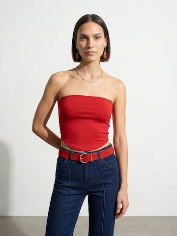 Dilvin Top in Red
