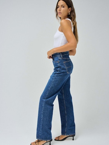 Salsa Jeans Regular Jeans 'True With Cuff' in Blue: front
