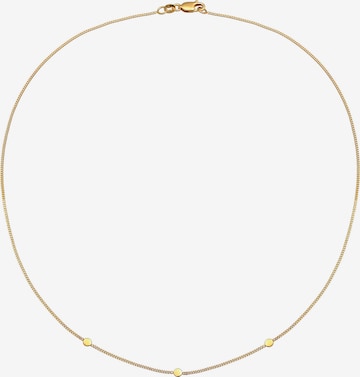 ELLI PREMIUM Halskette Kreis in Gold