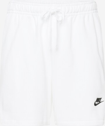 Nike Sportswear Regular Pants 'CLUB' in White: front