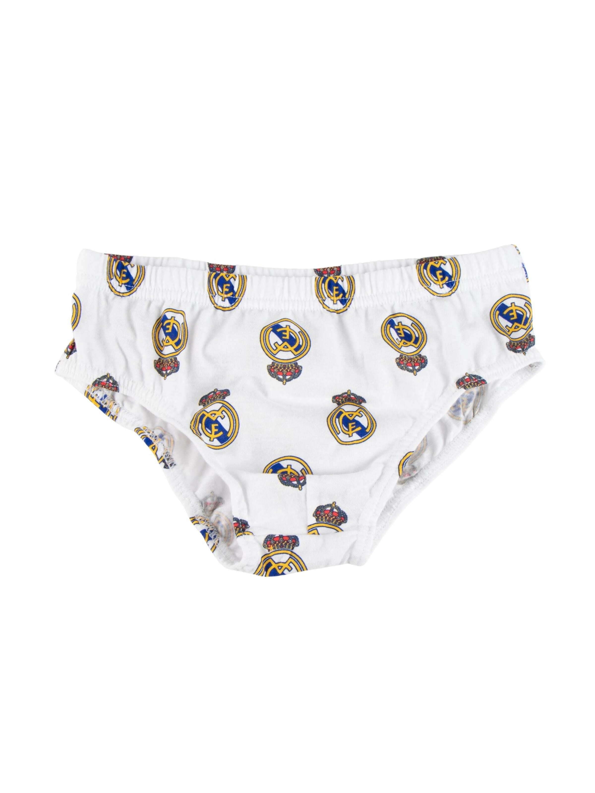 Ensemble de linge 'Jungen-Unterwäsche-Set Single Jersey 3-teilig Real Madrid' Cerdá en mélange de couleurs