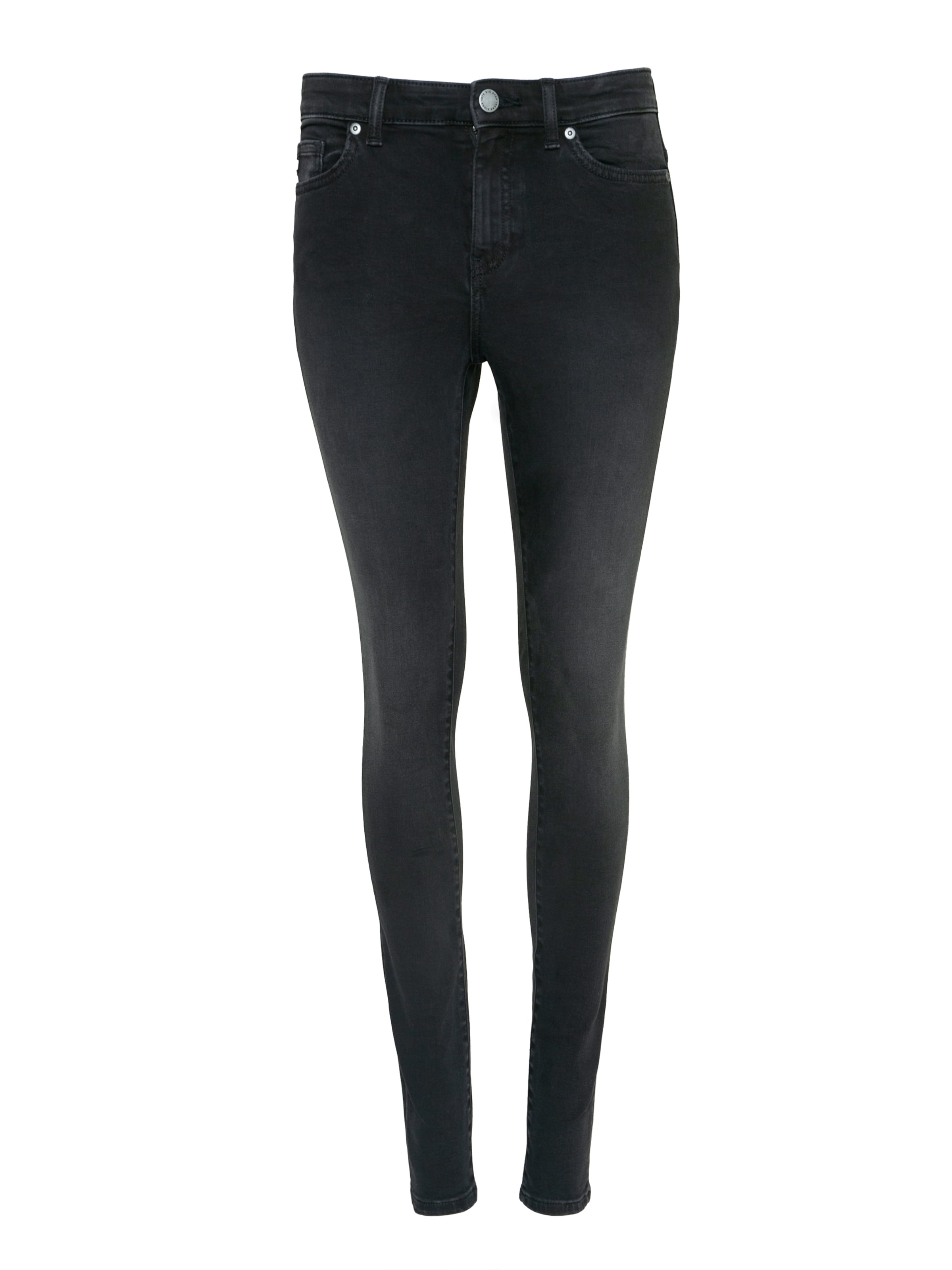 BIG STAR Skinny Jeans 'Adela' in Schwarz: Vorderseite