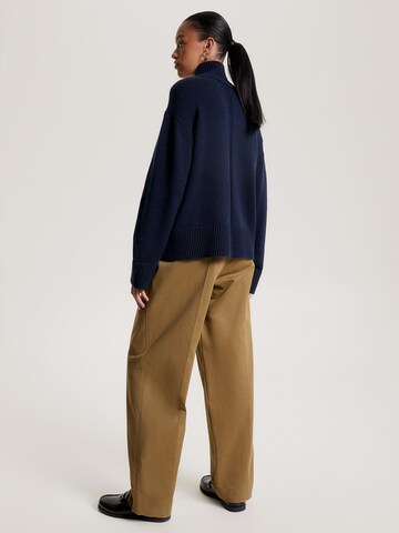 TOMMY HILFIGER Pullover in Blau