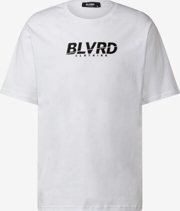 blvrd-clothing T-Shirt 'Drop Tee' in Weiß: predná strana